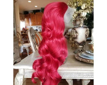 Red Bodywave Lace Front Wig 24-26 inches!!