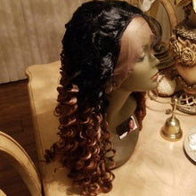 Black Brown Beautiful Lace Front Wig 24-26 inches!!