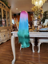 Rainbow Lace Front Wig