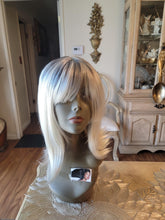 lOmbre Blonde Wig With Bangs