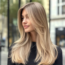 22-Inch European And American Style Golden-Highlighted-Natural