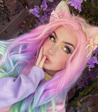 Rainbow Lace Front Wig