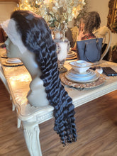 Curly Virgin Human Hair Lace Front Wig 40-42 inches