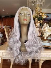 Gray Wavy Lace Front Wig 24-26 inches!!