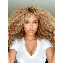 180 Density Ombre Ash Blonde Bob Deep Wave Lace Front Wig Human Hair Pre Plucked Glueless Natural Hairline Brazilian 12-14 inches
