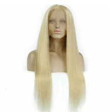 Blonde Beauty Waves Virgin Human Hair Lace Front Wig