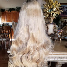 Ombre Blonde Beautiful Lace Front Wig