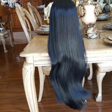 Black Straight Beauty Lace Front Wig