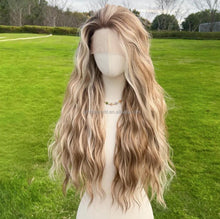 Blonde Mixed Beauty Lace Front Wig