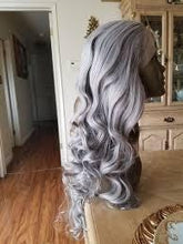 Gray Wavy Lace Front Wig 24-26 inches!!