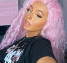 Pink Lace Front Wig
