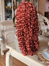 Copper Curly Beautiful Lace Front Wig