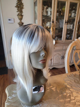 lOmbre Blonde Wig With Bangs