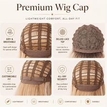 A Stylish 22-Inch Synthetic Heat-Resistant Wig Perfect for Everyday Wear