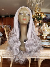 Gray Wavy Lace Front Wig 24-26 inches!!