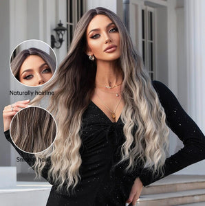 Ombre Blonde Brown Full Wig