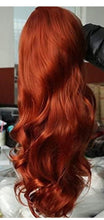24” COPPER RED lace front wig *NEW*