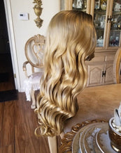 Ombre Blonde Beauty Wavy Full Wig