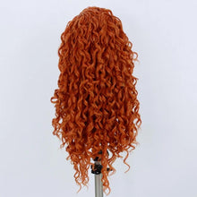 Copper Curly Lace Front Wig