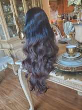 Black Brown Lace Front Wig
