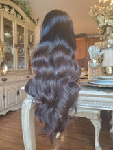 Black Brown Lace Front Wig