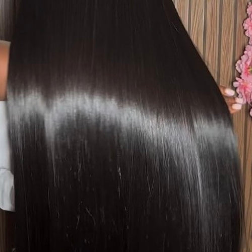 Virgin Bone Straight Human Hair Lace Front Wig 30-34 inches