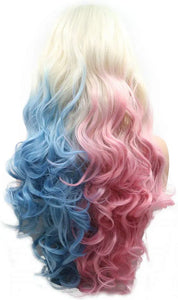 22” BLUEPINK Lace Front wig *NEW*