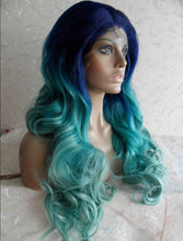 Blue Green Lace Front wig *NEW*