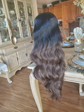Black Brown Lace Front Wig
