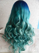 Blue Green Lace Front wig *NEW*