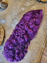 Purple Curly Lace Front Wig