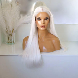 24” Snow White Straight LaceFront wig *NWT*