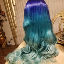 Blue Green Lace Front wig *NEW*
