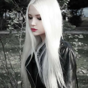 24” Snow White Straight LaceFront wig *NWT*