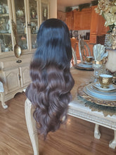 Black Brown Lace Front Wig