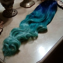 Blue Green Lace Front wig *NEW*