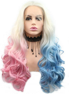22” BLUEPINK Lace Front wig *NEW*