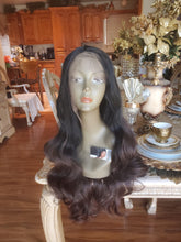 Black Brown Lace Front Wig