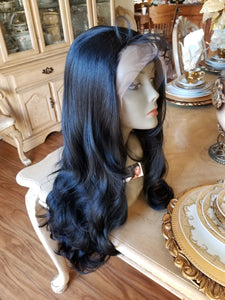 Wavy Beauty Lace Front Wig 22-24 inches!! - Goddess Beauty Royal Wigs