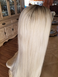 Ombre Blonde Lace Front Wig 22-24 inches!! - Goddess Beauty Royal Wigs