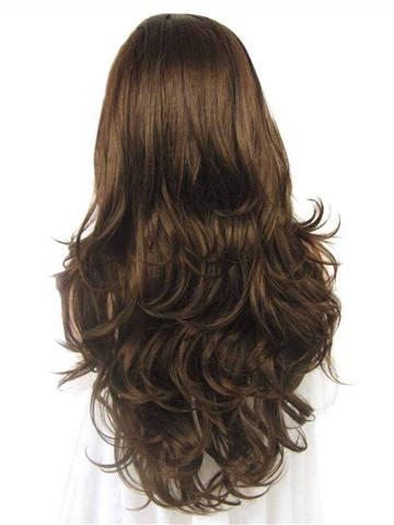 Honey Brown Wavy Lace Front Wig 24-26 inches!! – Goddess  display picture 2