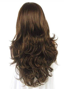 Honey Brown Wavy Lace Front Wig 24-26 inches!! - Goddess Beauty Royal Wigs