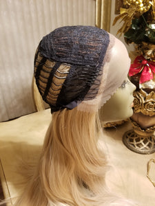 Ombre Blonde Beauty Lace Front Wig 20-22 inches!! - Goddess Beauty Royal Wigs