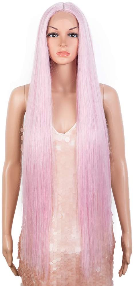 Pink Beauty Lace Front Wig 38 inches!!