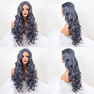 Gray Beauty Lacefront Wig Zaraiah - Goddess Beauty Royal Wigs