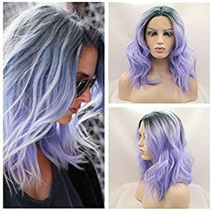 Darkroot Lilac Purple Lacefront Wig Jolie - Goddess Beauty Royal Wigs