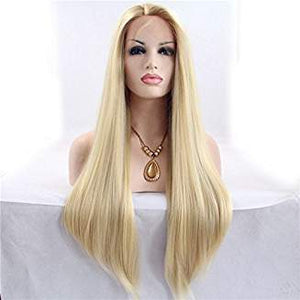 Blonde Straight Beauty Lacefront Wig Mei - Goddess Beauty Royal Wigs