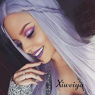 Light Purple Lacefront Wig Kaia - Goddess Beauty Royal Wigs