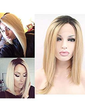 Blonde Bob Lacefront Wig Kenya - Goddess Beauty Royal Wigs
