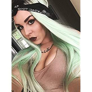 Light Green Lacefront Wig Trinity - Goddess Beauty Royal Wigs